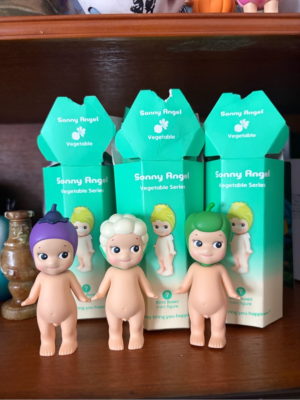 AUTHENTIC NIB 3 Sonny Angel Vegetable Series